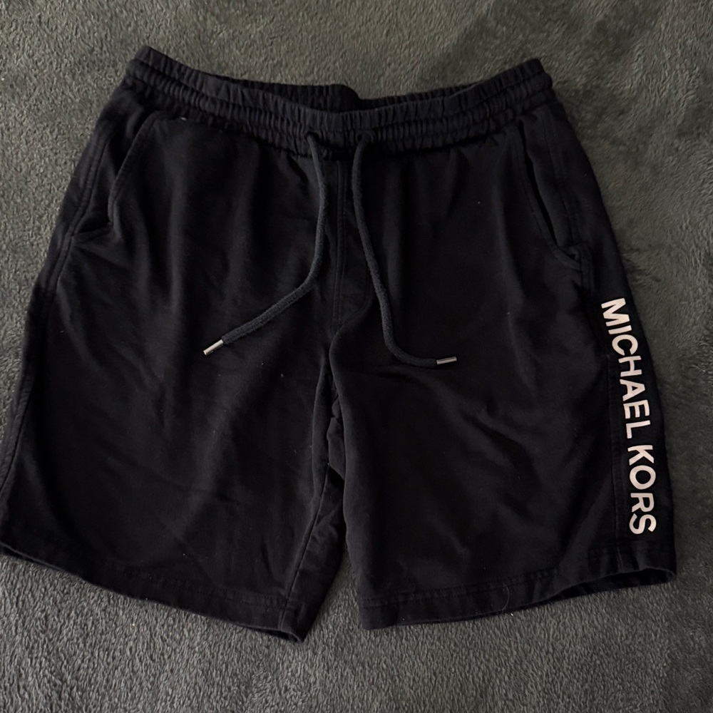 Michael Kors Black Athletic Men's Shorts